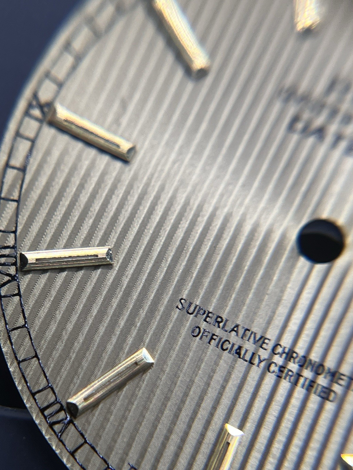 Genuine Rolex Datejust 16013 16233 Champange Tapestry Dial (006)