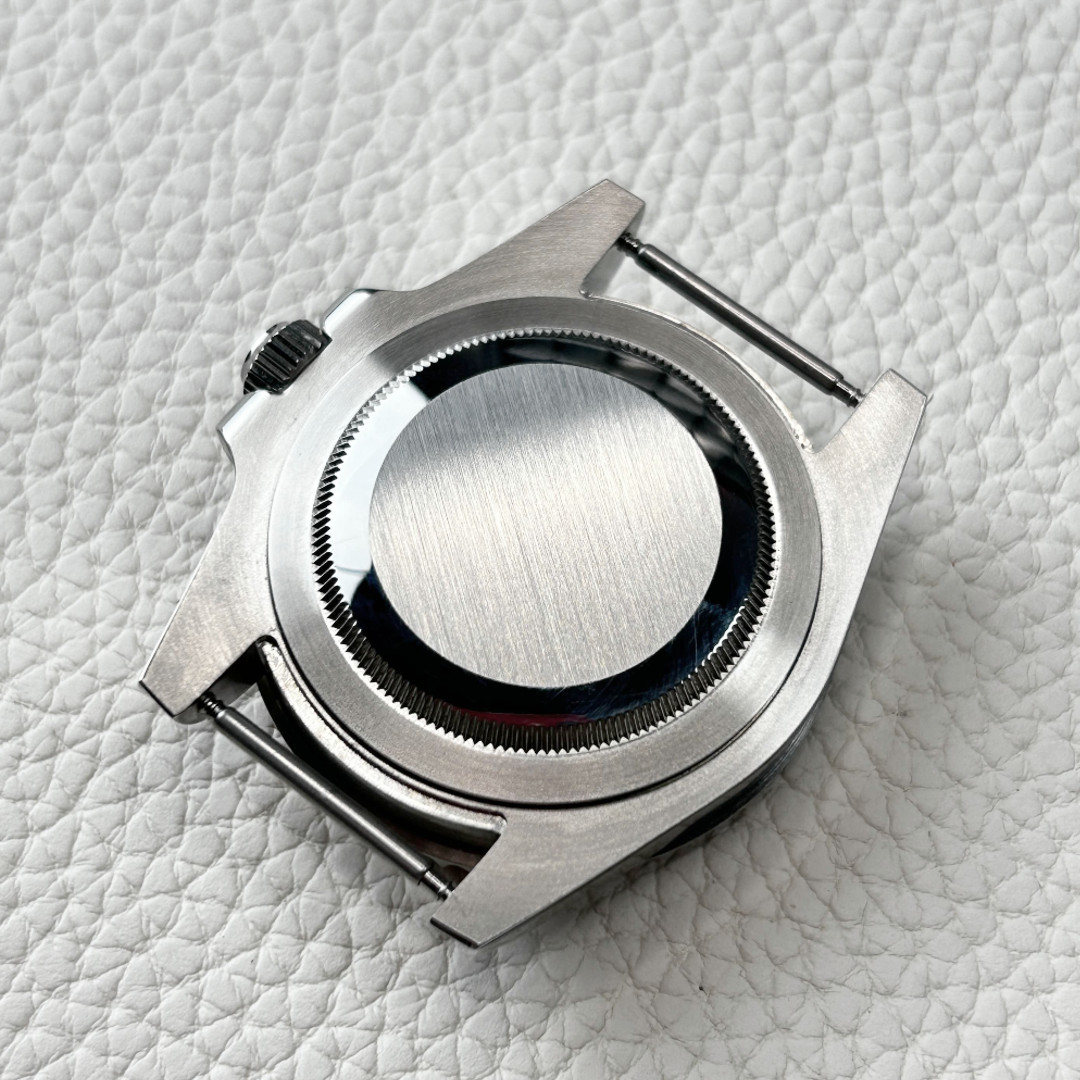 20ATM 40MM 24 Hour Watch Case Solid Back Sapphire Glass Fit NH34A NH35 NH36 Mod