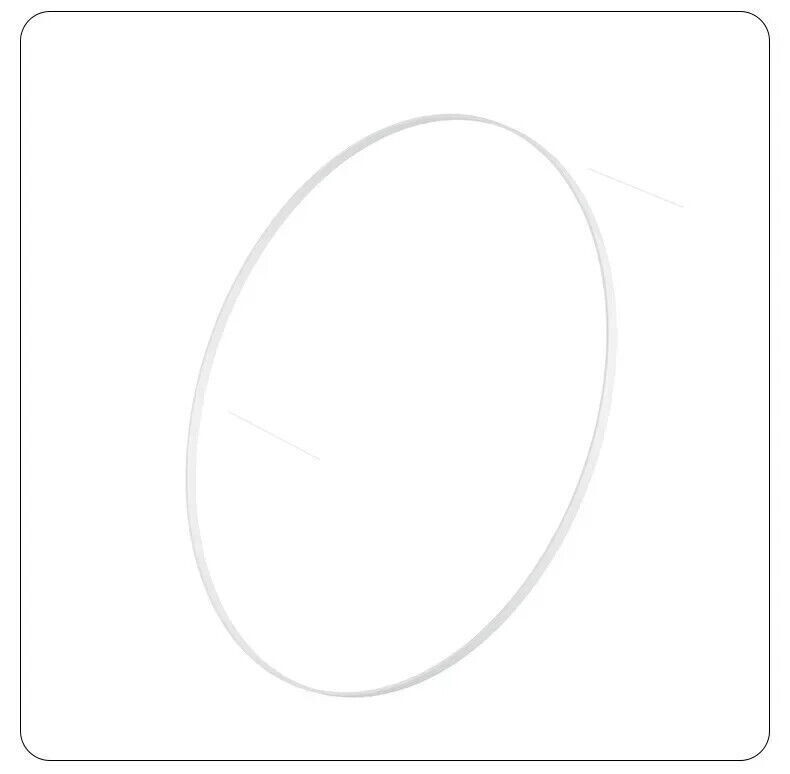 16-40mm Waterproof White Front Watch Crystal Gasket Ring Watch Glass Seal Rings