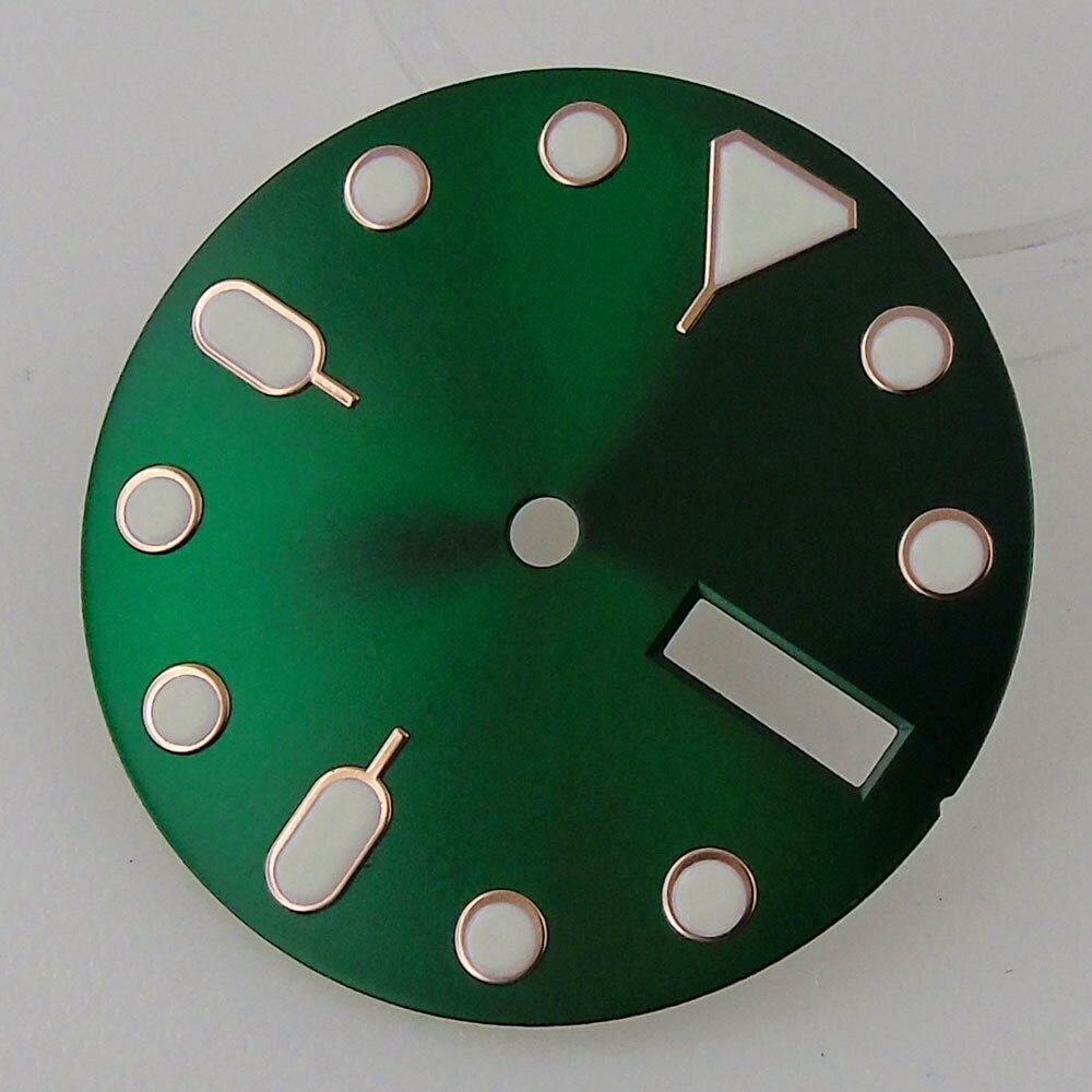 28.5mm Watch Dial Face Fit NH36/NH36A Automatic Movement 3/4 o’clock Luminous