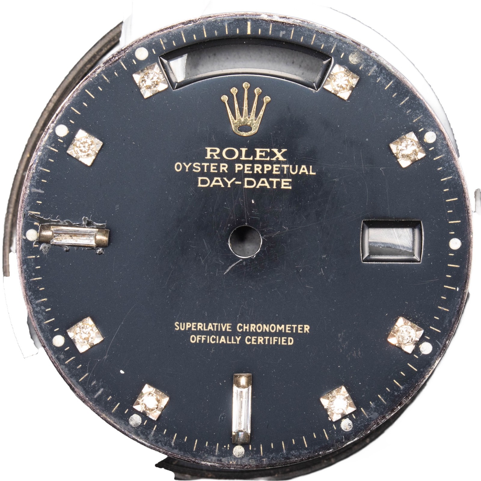 Rolex Oyster Perpetual Day Date President 18038 18238 Black Dial – Diamond dial