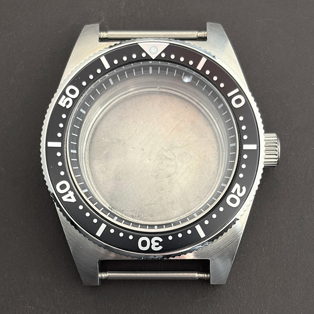 Watch Case 40mm Fit NH34 NH35 NH36 Sapphire Glass Water Resistance Drilled Lugs