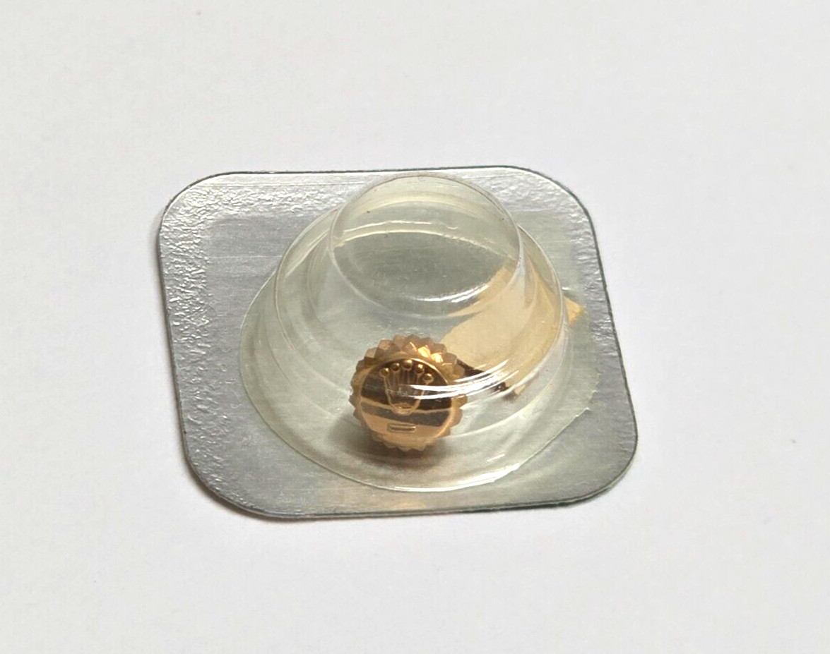 ROLEX CROWN ROSE GOLD 24-600-83 NEW GENUINE PART SEALED IN ORIGINAL PACKAGE