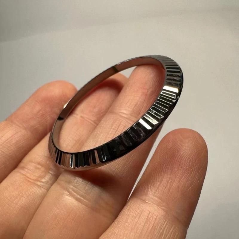 Custom Made Replacement Fluted Watch Bezel Fits Rolex Datejust 41mm 126334