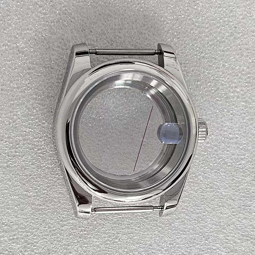 36MM/39MM Stainless Steel Clear/Dense Base Watch Case For NH35/NH36/4R Movement