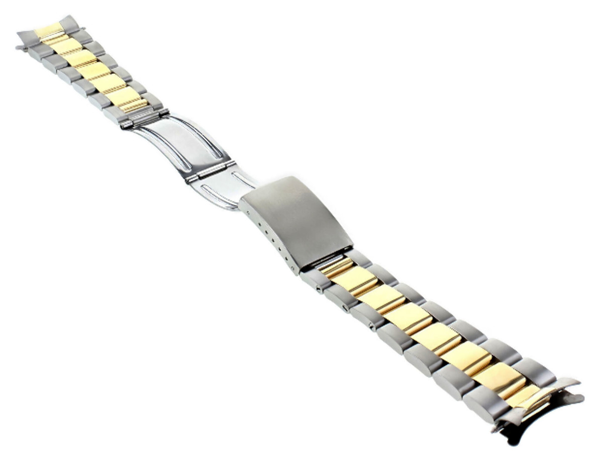 20MM 14K/SS OYSTER WATCH BAND STRAP FOR ROLEX 36MM 16753, 16713, 16613, 16803