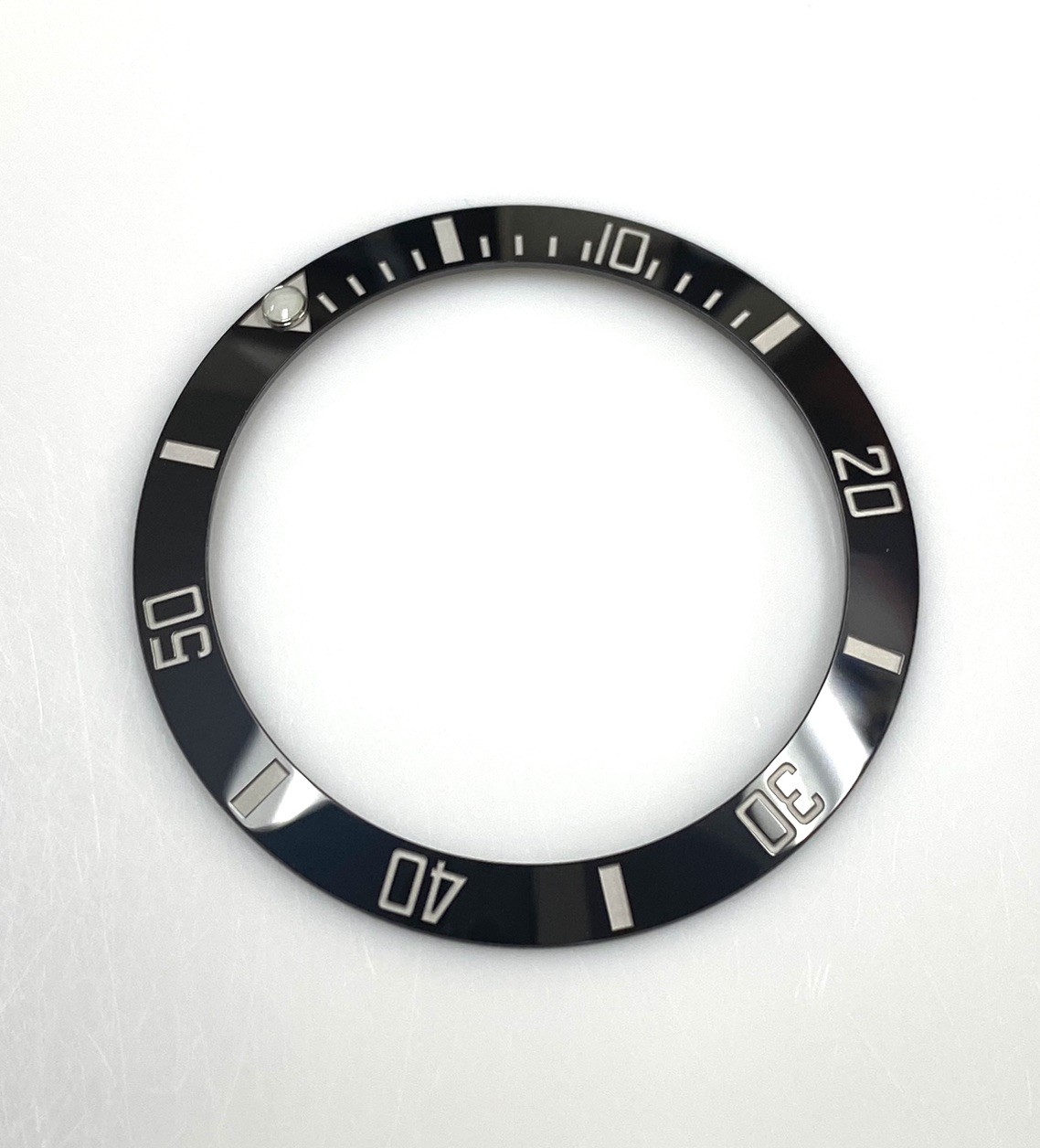 BLACK Ceramic Bezel Insert for Rolex 40mm Submariner 116610LN