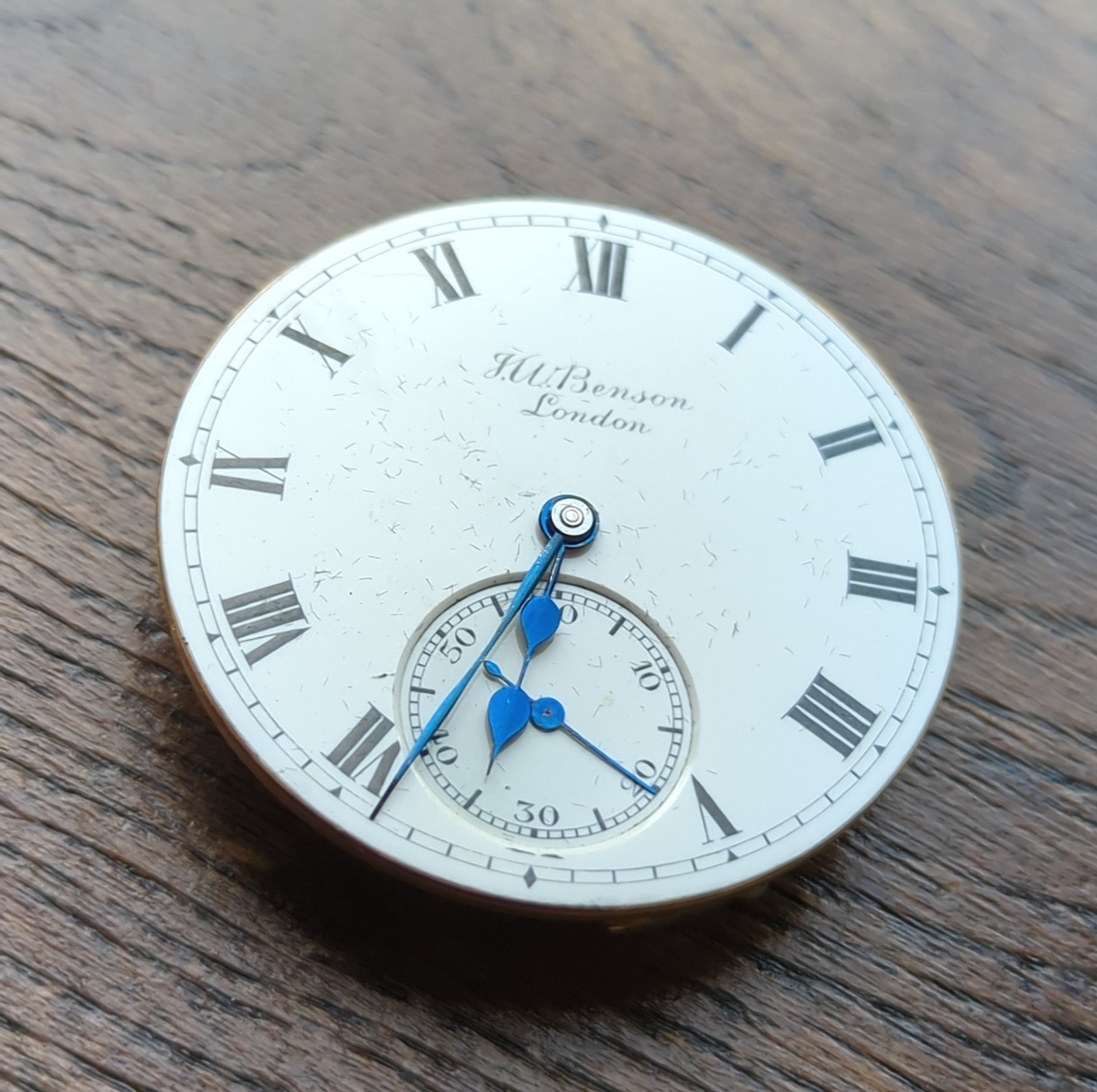JW Benson “The Empire” Best English Make Working Pocket Watch Movement (AS52)
