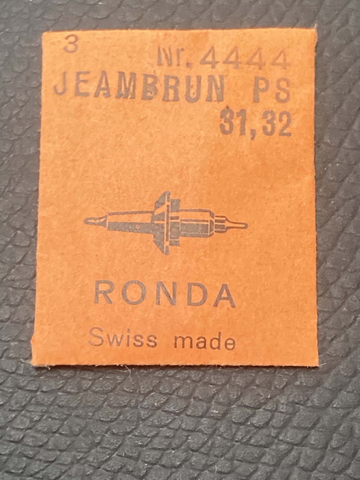 JEAMBRUN 31 RONDA #4444 Sealed Pack of 3 Balance Staffs