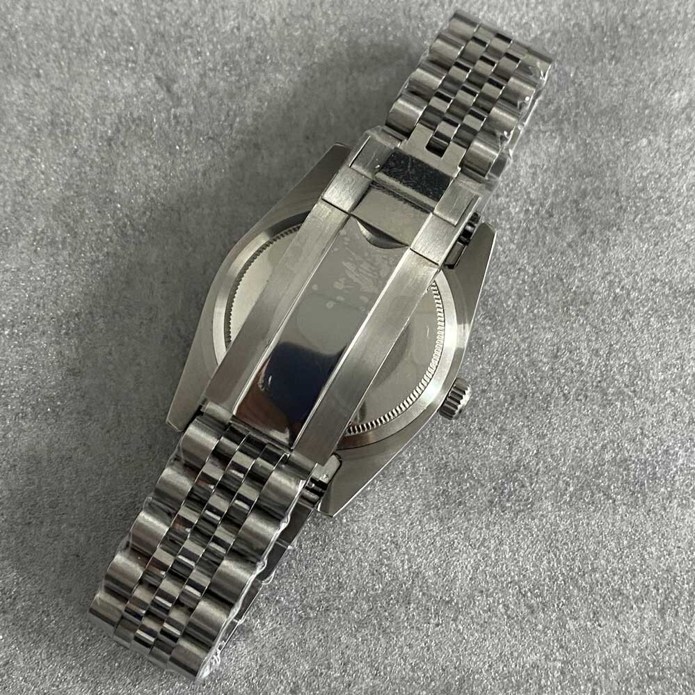 36mm watch case Stainless steel case + strap fit NH35 NH36 Automatic movement