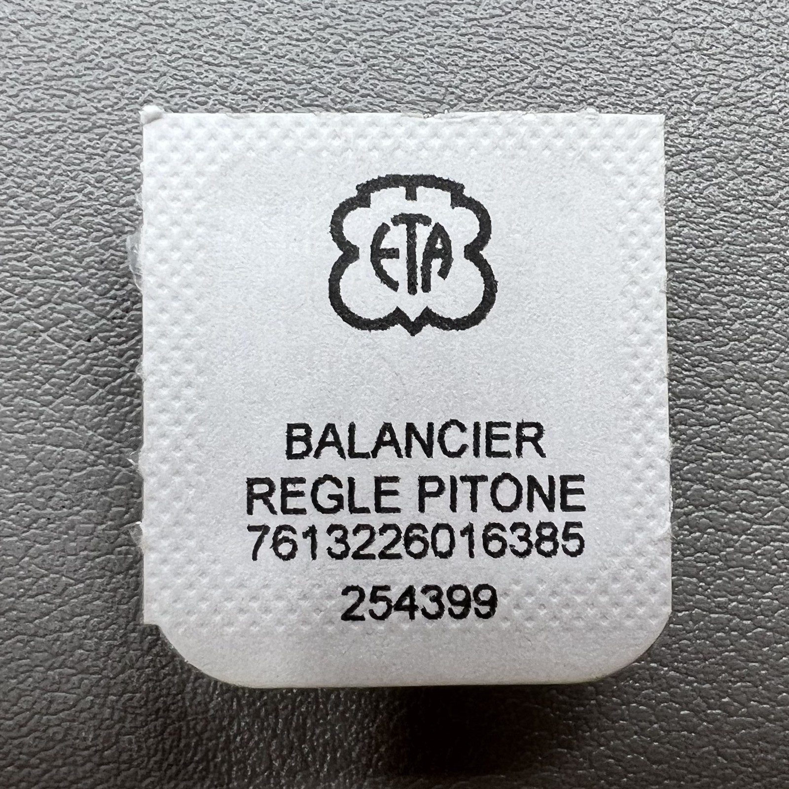 Original Complete Balance Wheel for Movement ETA2000-1 L592.2 L595.2