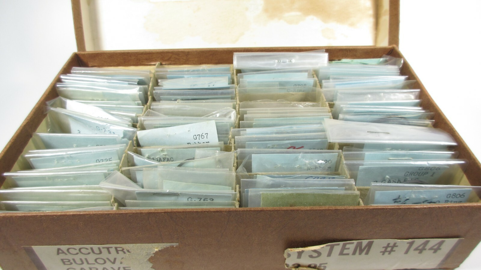 Bulova Accutron Caravelle NOS OEM Original Case-Back Gaskets Choose-Your-Part #
