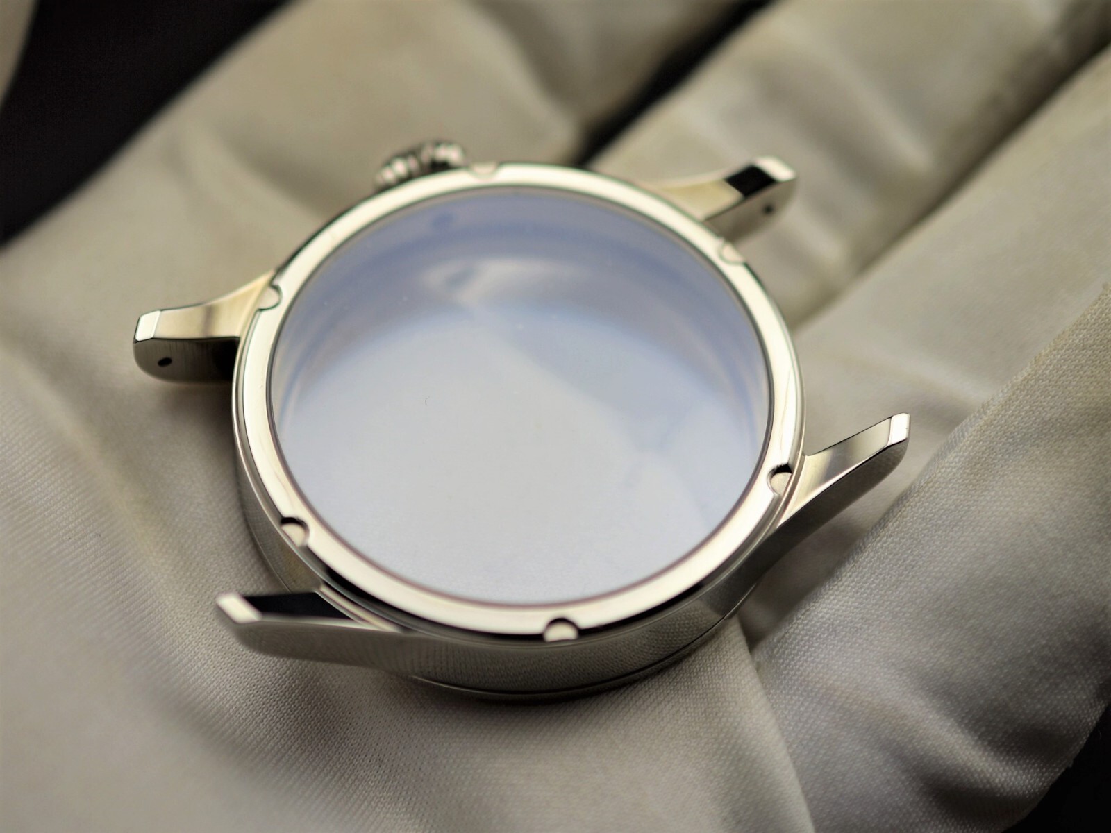 42 mm watch case set for dial hands Hamilton 917 921 923 with sapphire crystal