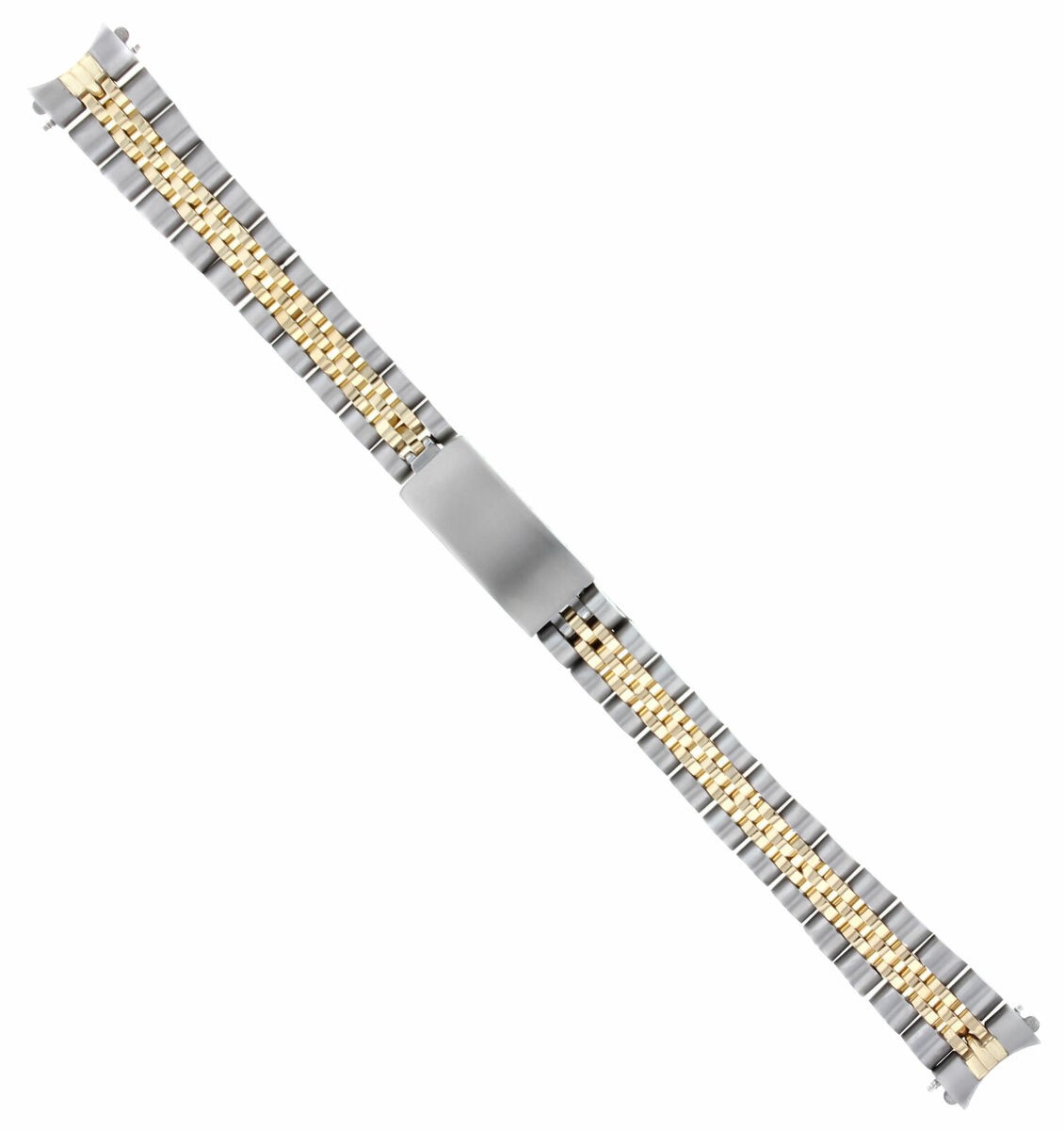 18K/SS TWO TONE JUBILEE WATCH BAND FOR ROLEX 76163, 76183, 76193, 76243 HEAVY