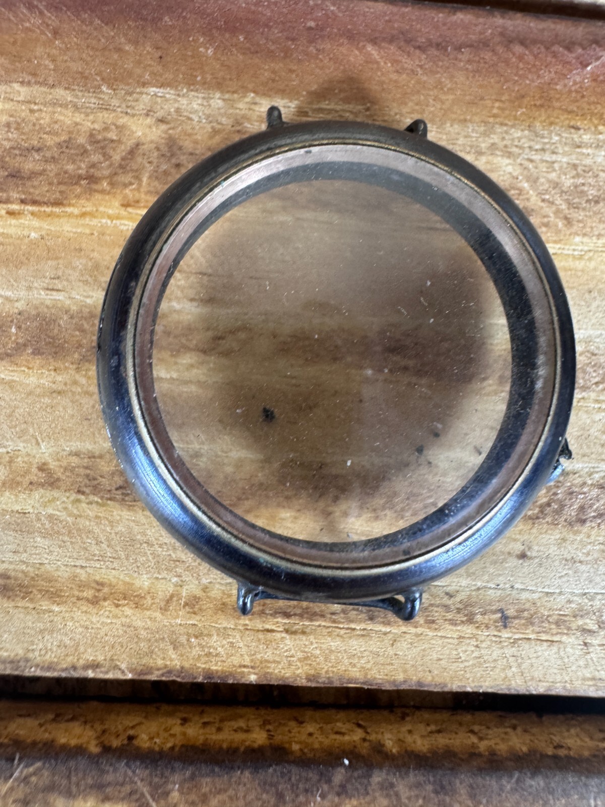 Gun metal trench watch case 1920’s antique