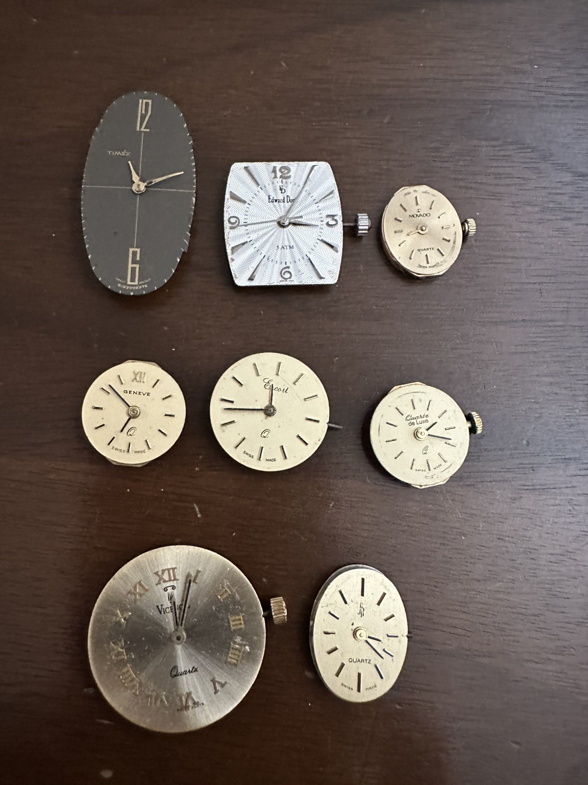 Vintage 60+ Ladies Watch Movement Lot Gruen Elgin Waltham Bulova Elgin Swiss