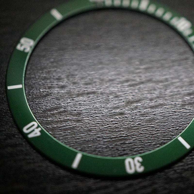 Seiko Custom SKX007 SKX Bezel Insert Green Mod Parts