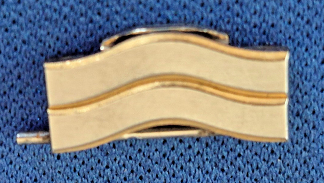 EBEL Sport Wave Classic 12mm Extra 2-Link Stainless Steel 18k Gold with Pin