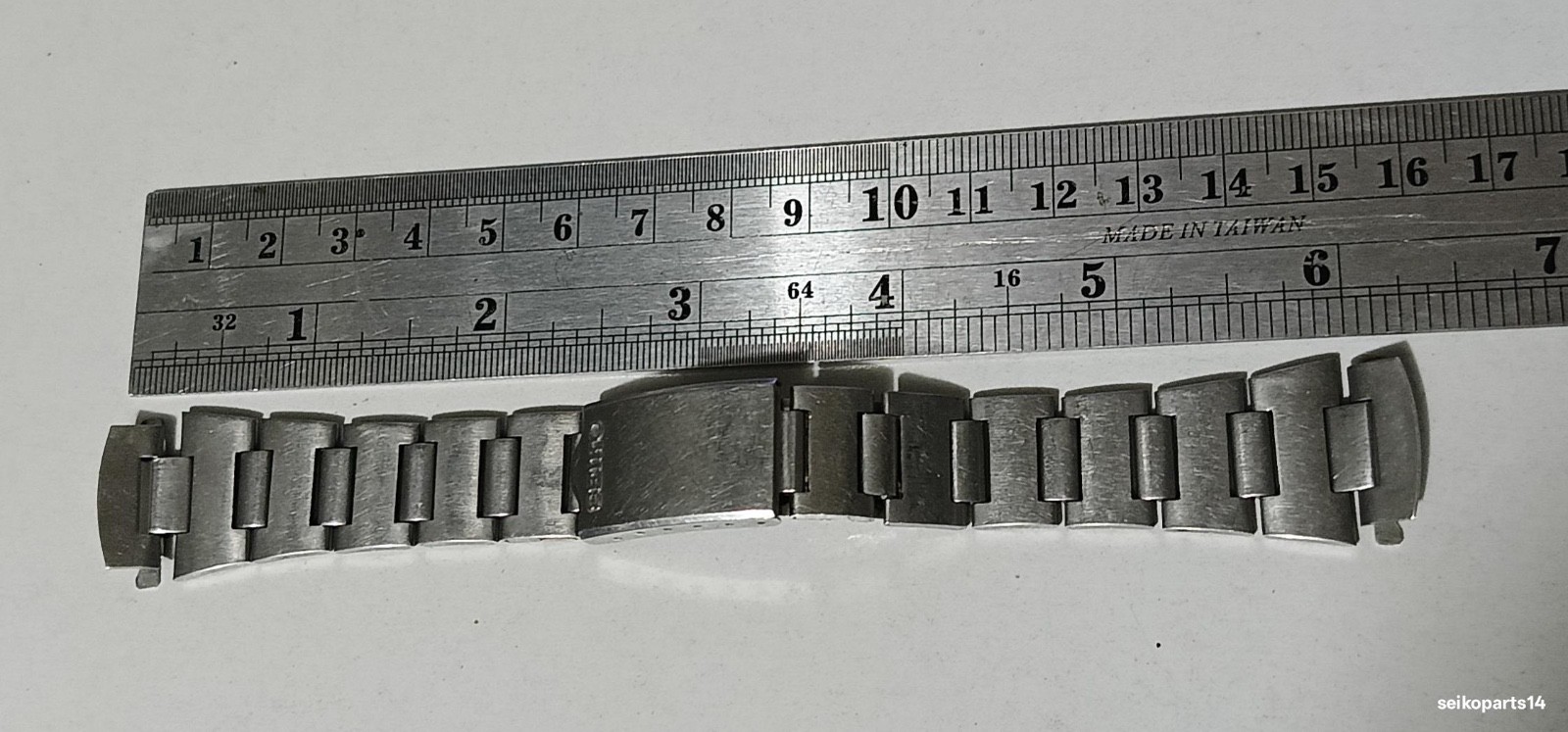 SEIKO POGUE TAPERED H-LINKS BRACELET 6139-6002 6139-6005 6139-6009