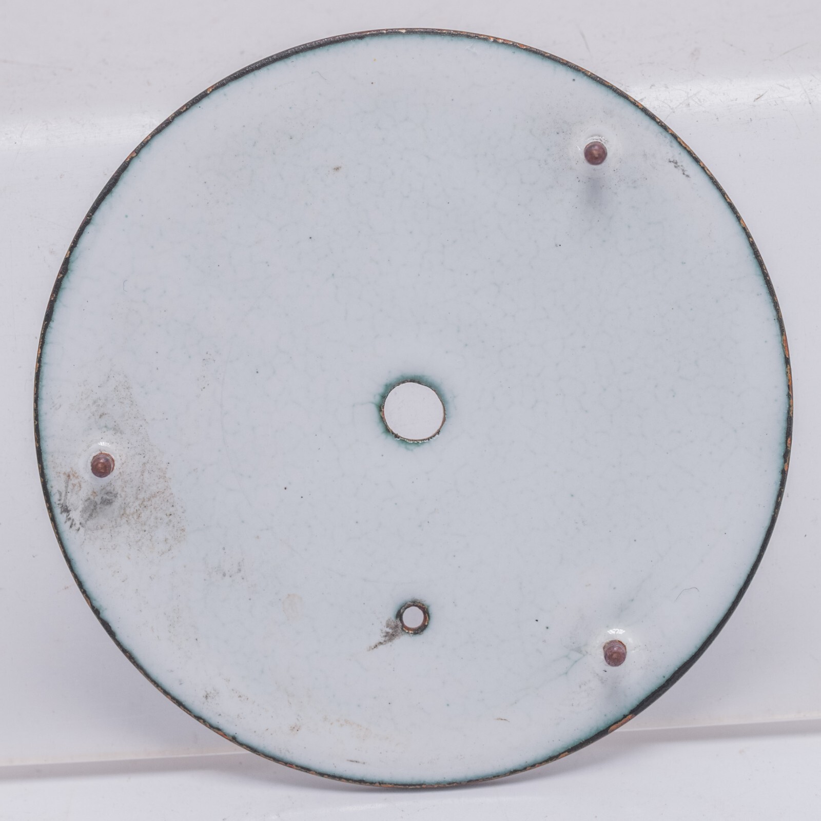 Waltham 18s Roman Numeral Enamel Pocket Watch Dial 45.16mm – Model 1857 1859
