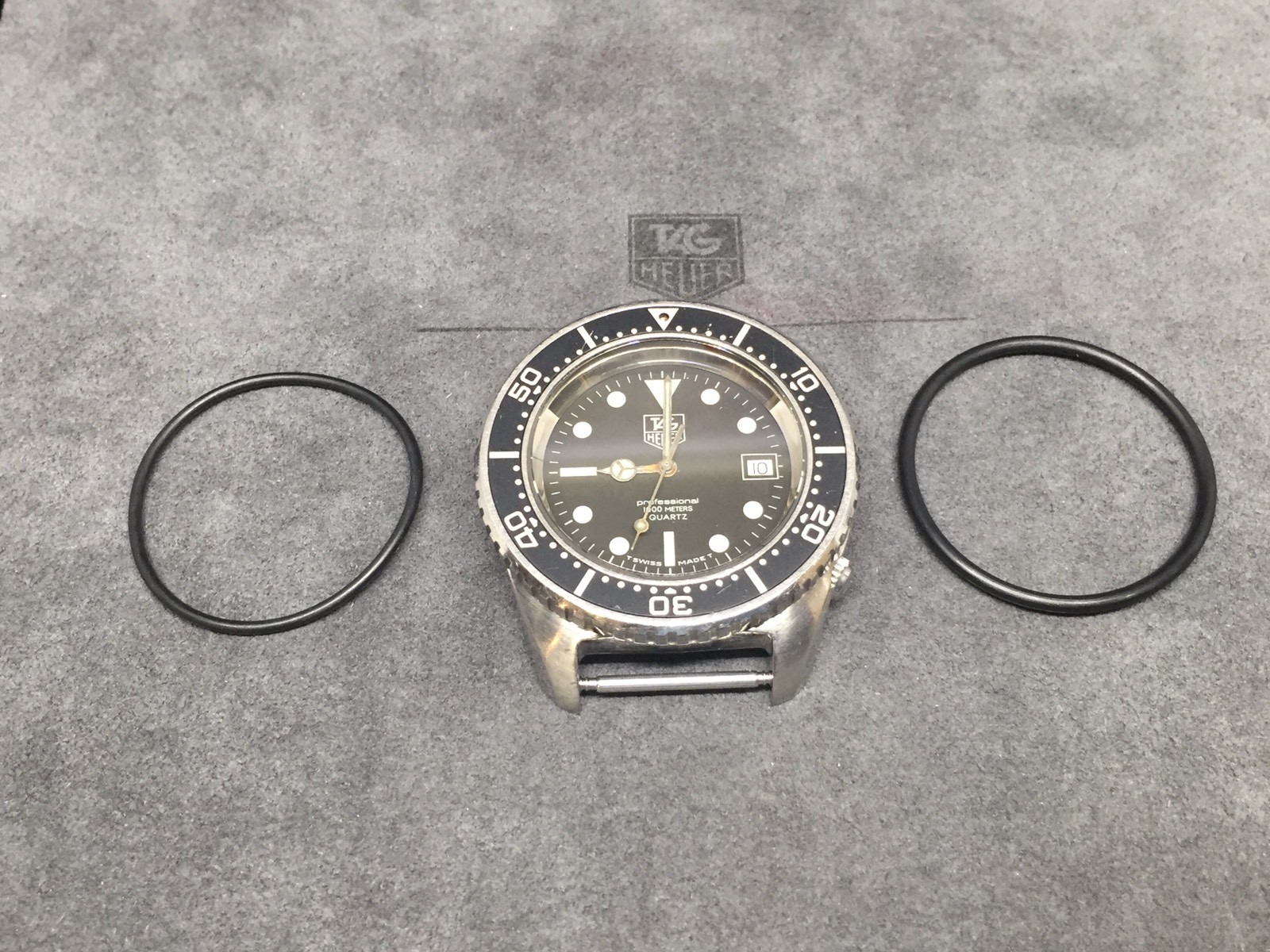 Full Gasket Package For Tag Heuer 1000m 980.023n Pro Spirotechnique Diver