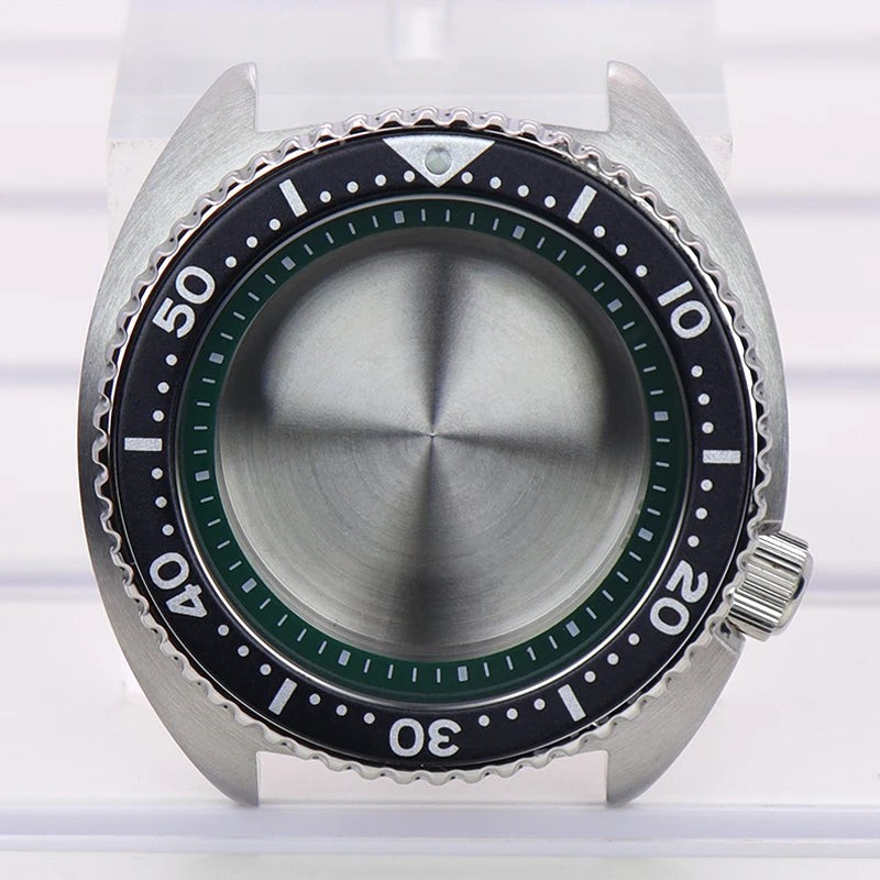 45mm Men’s Watch Case With Chapter Ring For Mod Abalone NH35 NH36 NH34/38 4R36