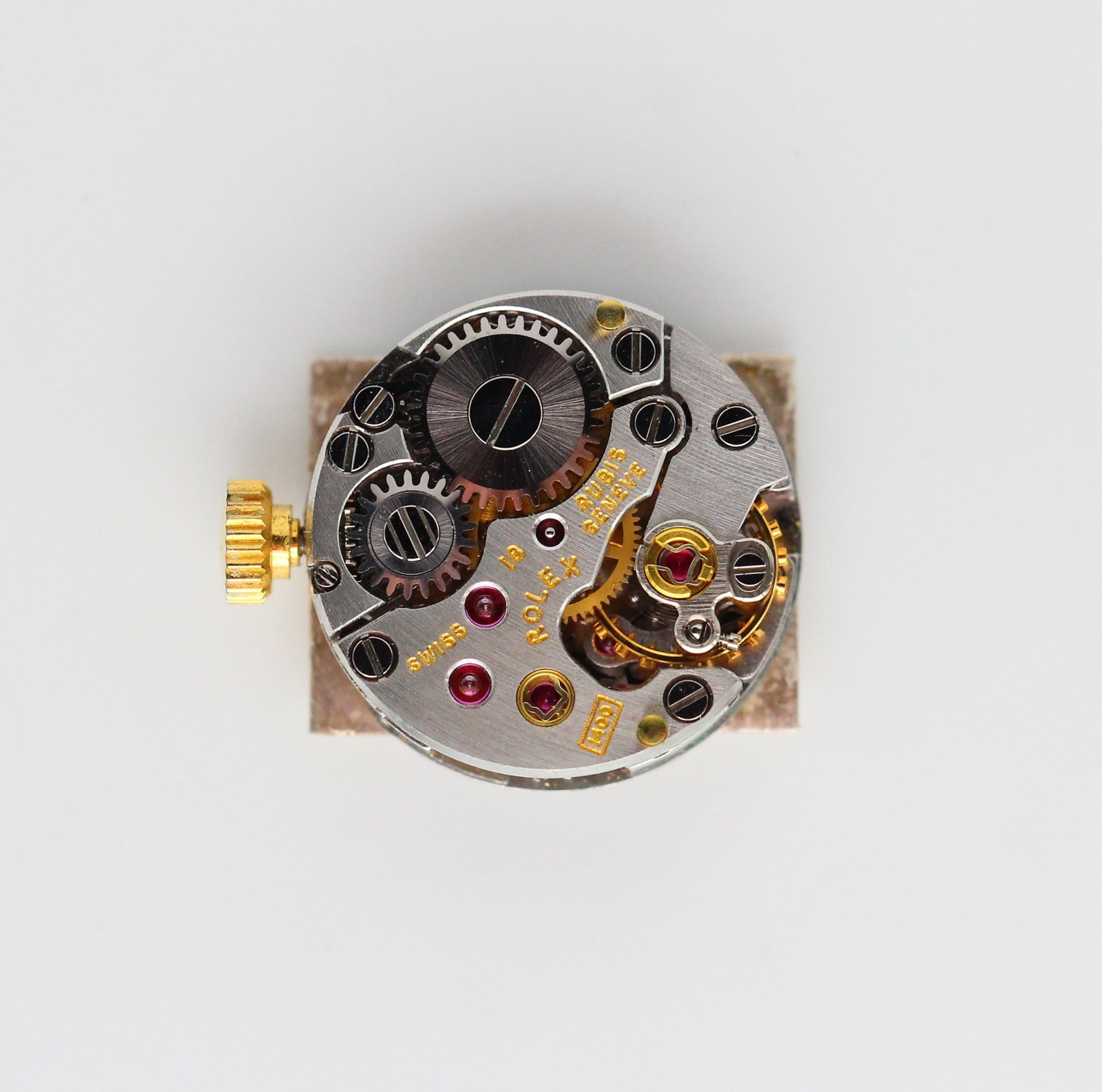 100% Original Rolex Cal. 1400 In Good Shape Complete Hands + Face TW182