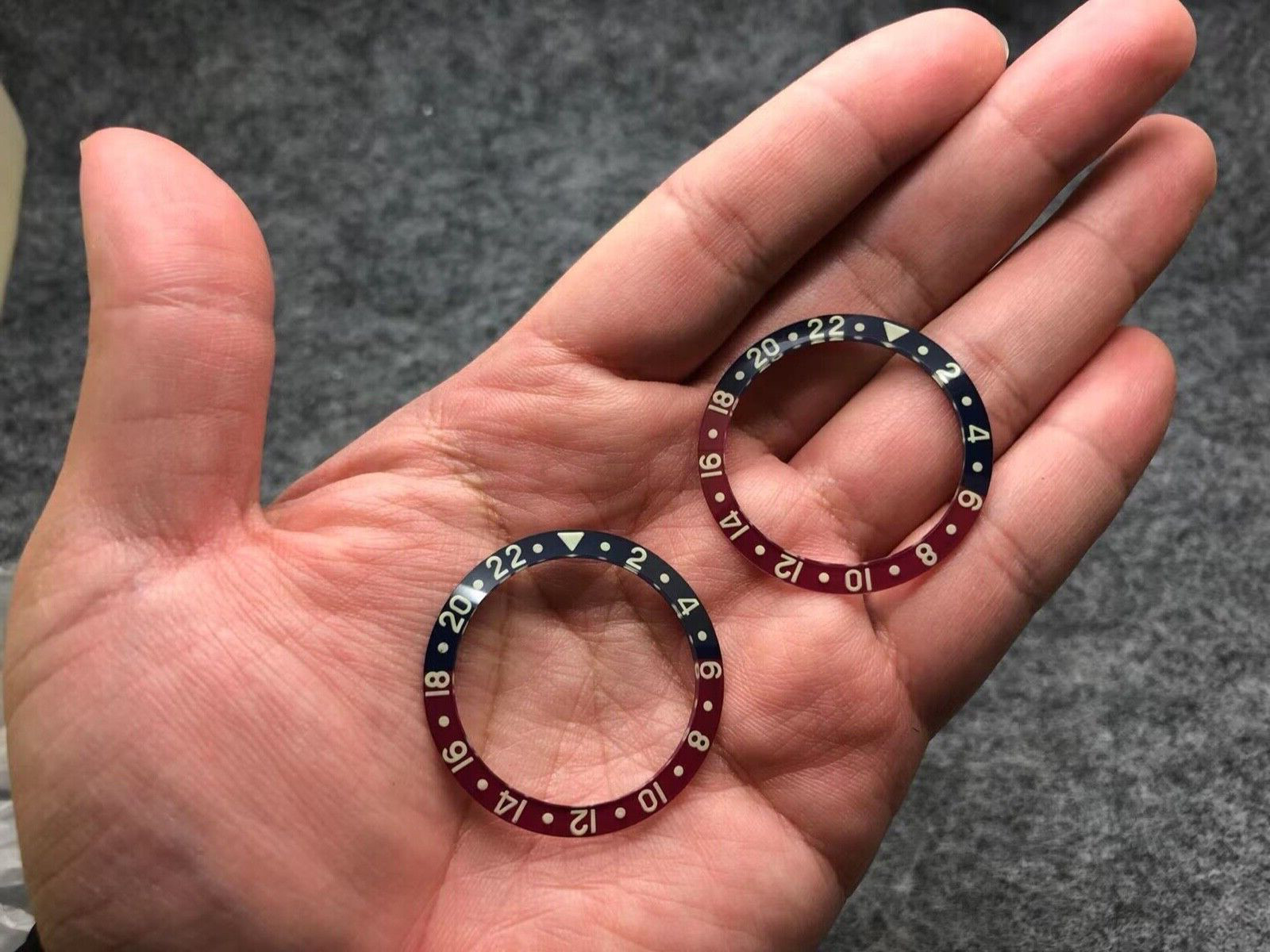 Bakelite Bezel Insert For Vintage Rolex GMT Master 6542 Watch