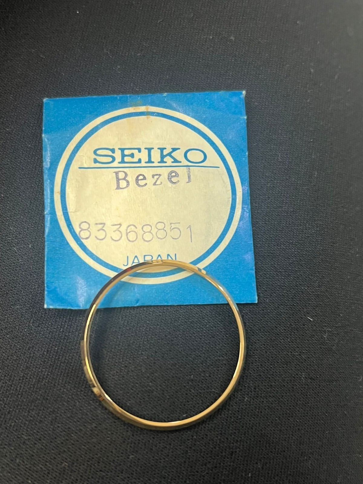 Nos SEIKOseiko 83368851 BEZEL GOLD seiko 5606-6030 seiko 5606-6036