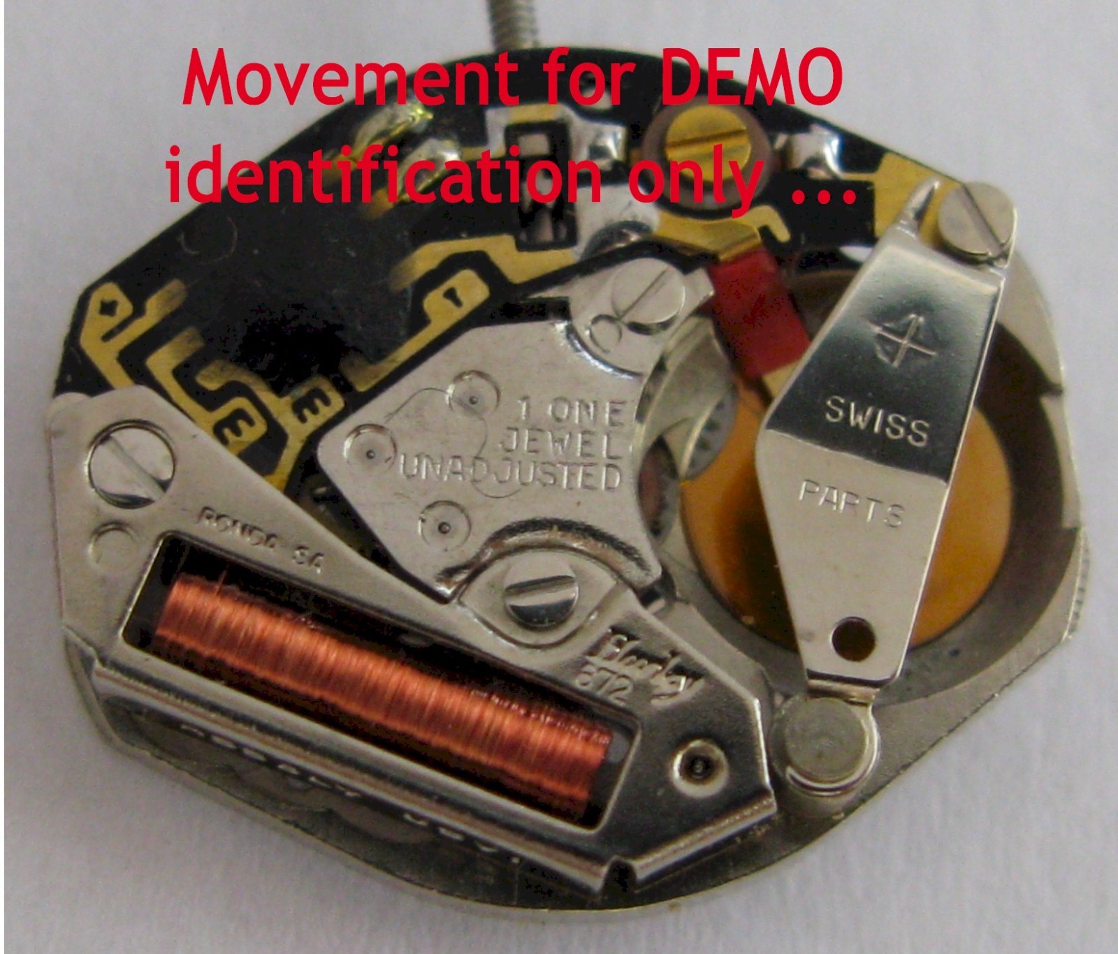 Movement Quartz Harley Ronda 672 watch part setting lever #443
