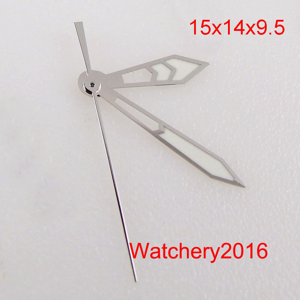 Luminous Rose Gold Silver Watch Hands Fit NH35 NH36 7s26 7s36 automatic movement
