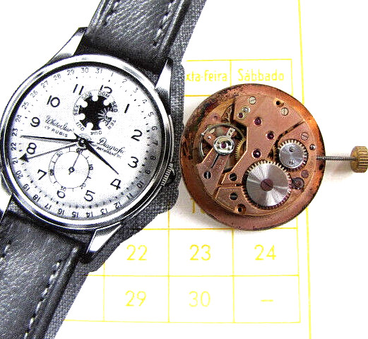 Diagrafic White Star, with VENUS movement handwinding. NOS, swiss made. RAR!!