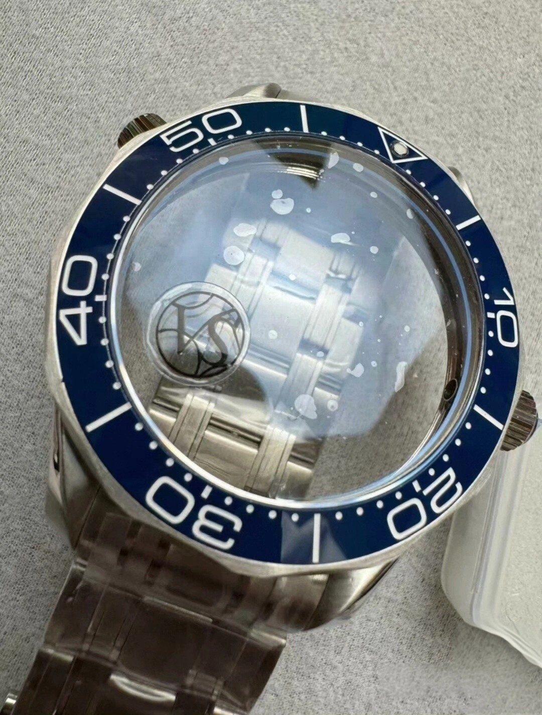 DIY SET for 2824 VSF Watch case + dial + hands + Stainless Steel Strap 42MM