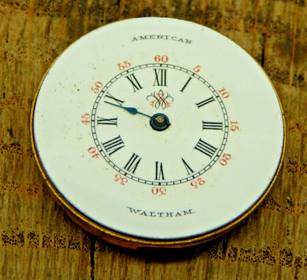 Antique Waltham Pocket watch movement 0s 7j Grade 60 Model 1891 Circa 1894