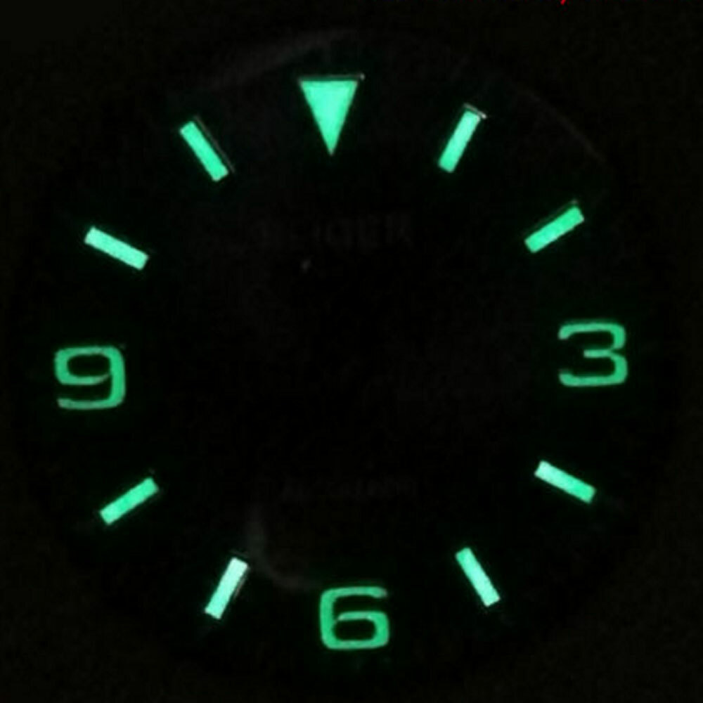 29mm Sterile Black Watch Dial fit ETA2824 2836 PT5000 DG2813 Miyota 8215 821A