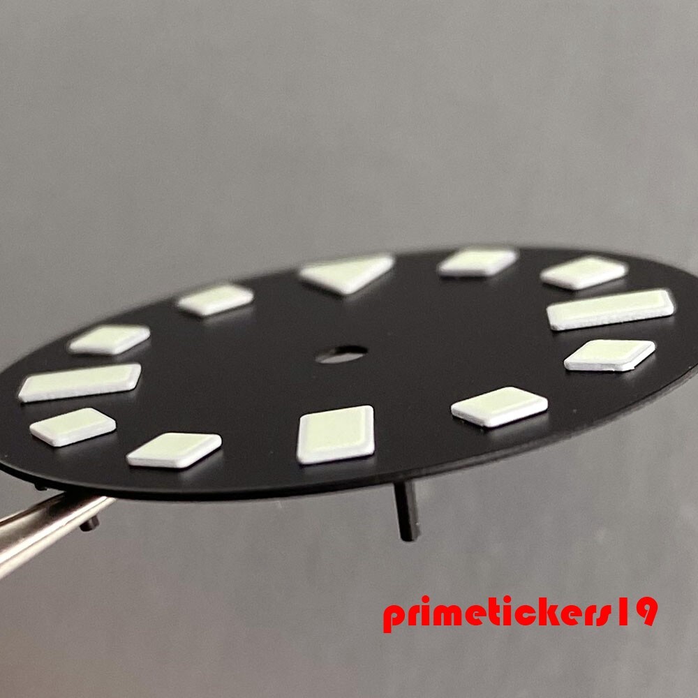 Black/Blue/Green 29mm Watch Dial Matte Face Fit NH35 Miyota8215 ETA2824 PT5000