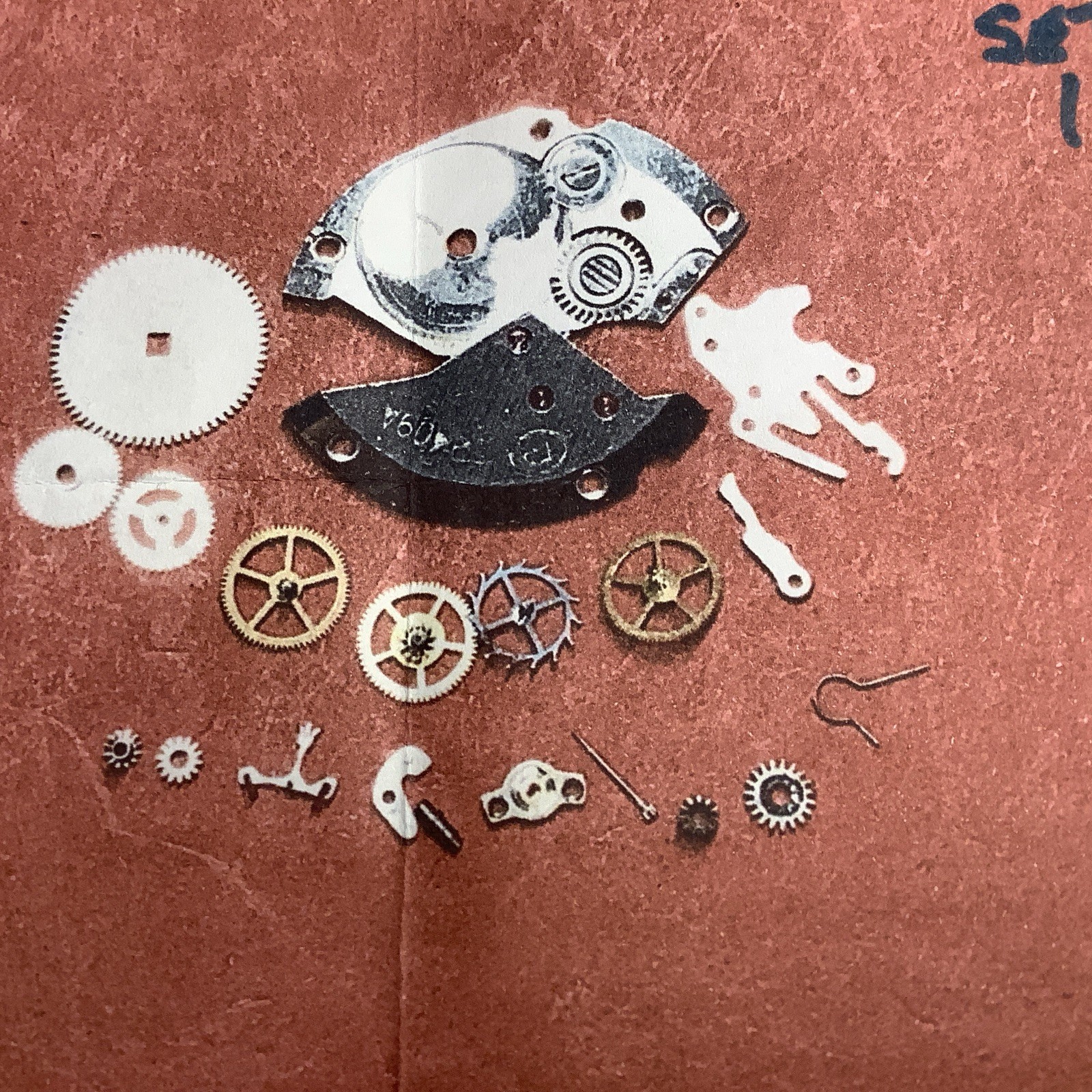 SOVIET WATCH PARTS WOSTOK 2409/2409A REPAIR PACK. 🟥SELECTION 2