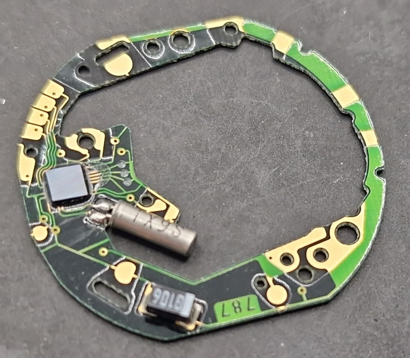 Rare Citizen Circuit 279-A93 7871 Miyota 7W71 N.O.S. Solar Tech Eco-Drive