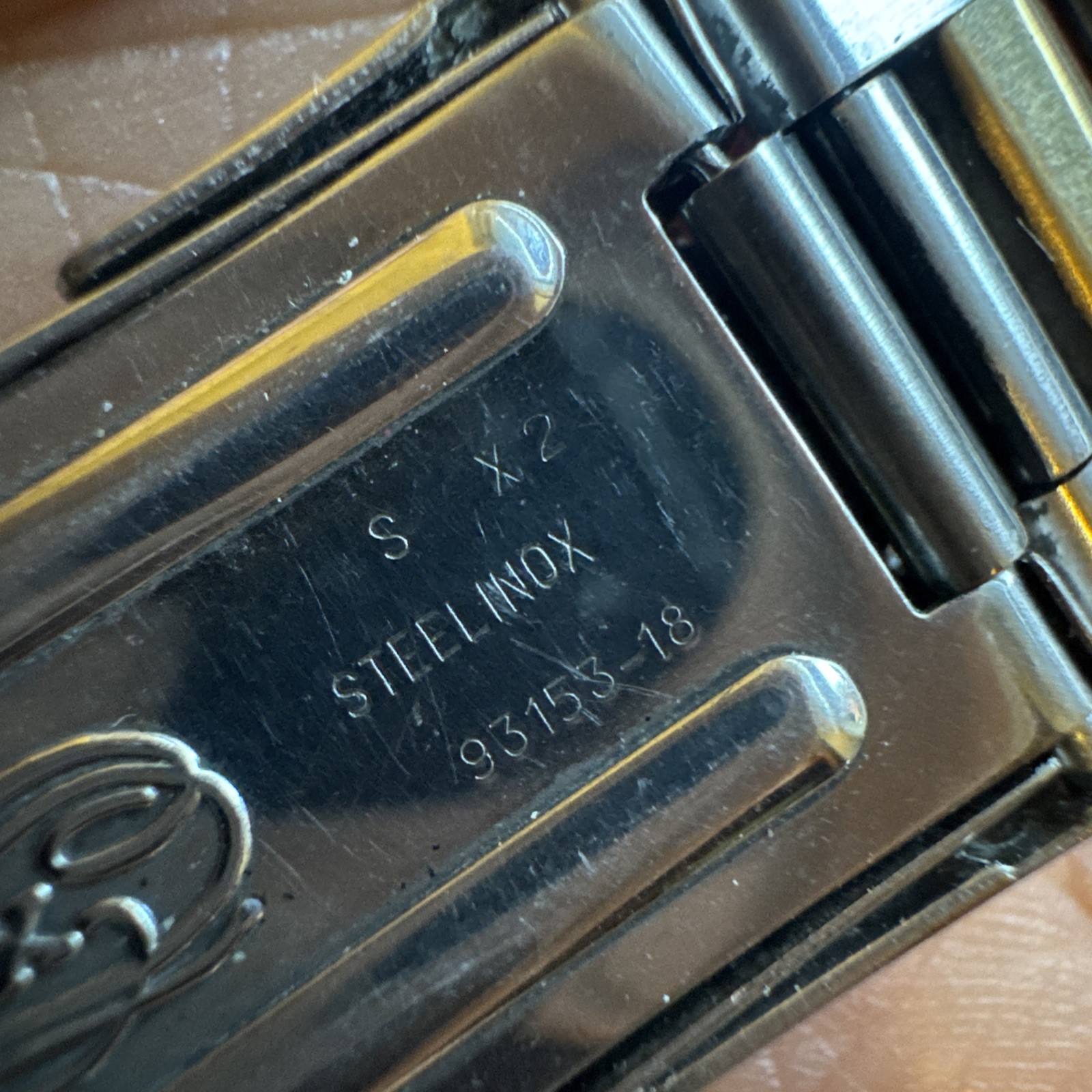 Vintage Rolex 93153-18 16613 16803 Submariner clasp SX2 Circa 1993 (C)