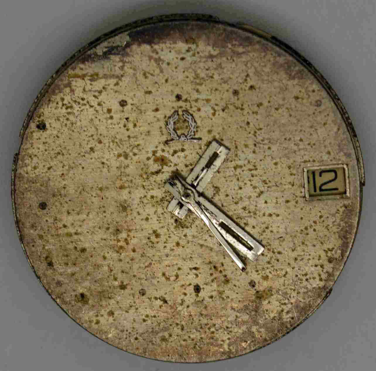 Vintage BULOVA Movement & Dial. Cal: 9162. For Parts/Repairs