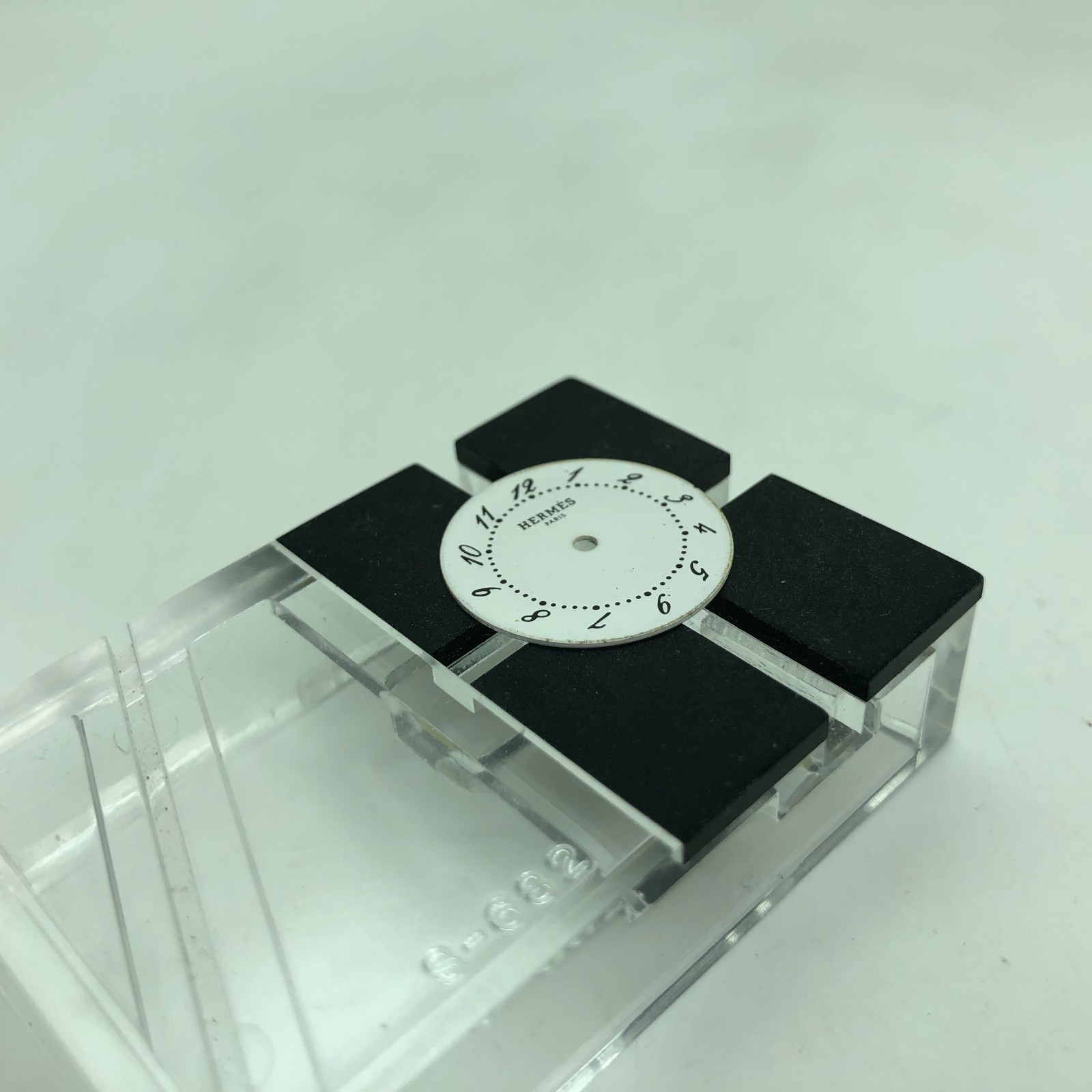 [w2466] HERMES DIAL Arceau 20mm Non date EX/VG