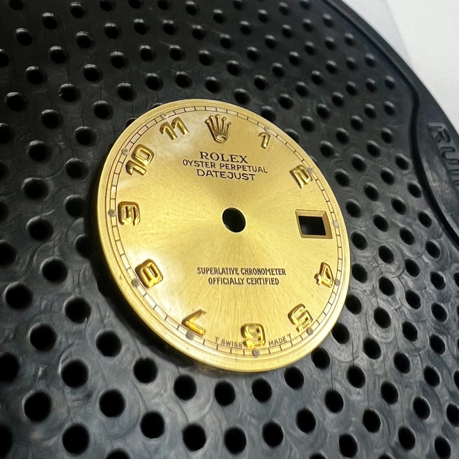 Factory Genuine Rolex Datejust 26 Champagne Gold Arabic Numeral Dial