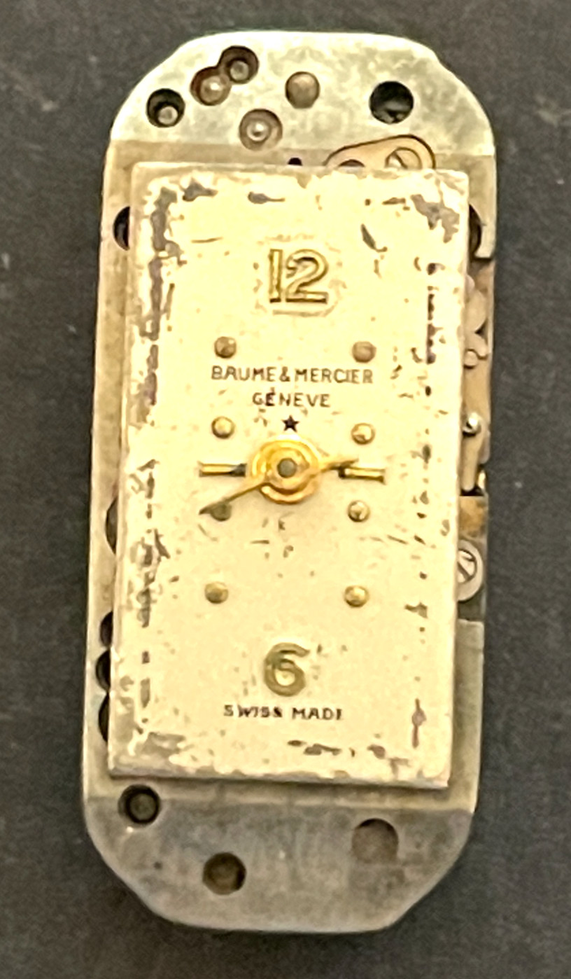 Baume Mercier Women’s Watch Movement B&M 74 Parts/Repair 17j Swiss