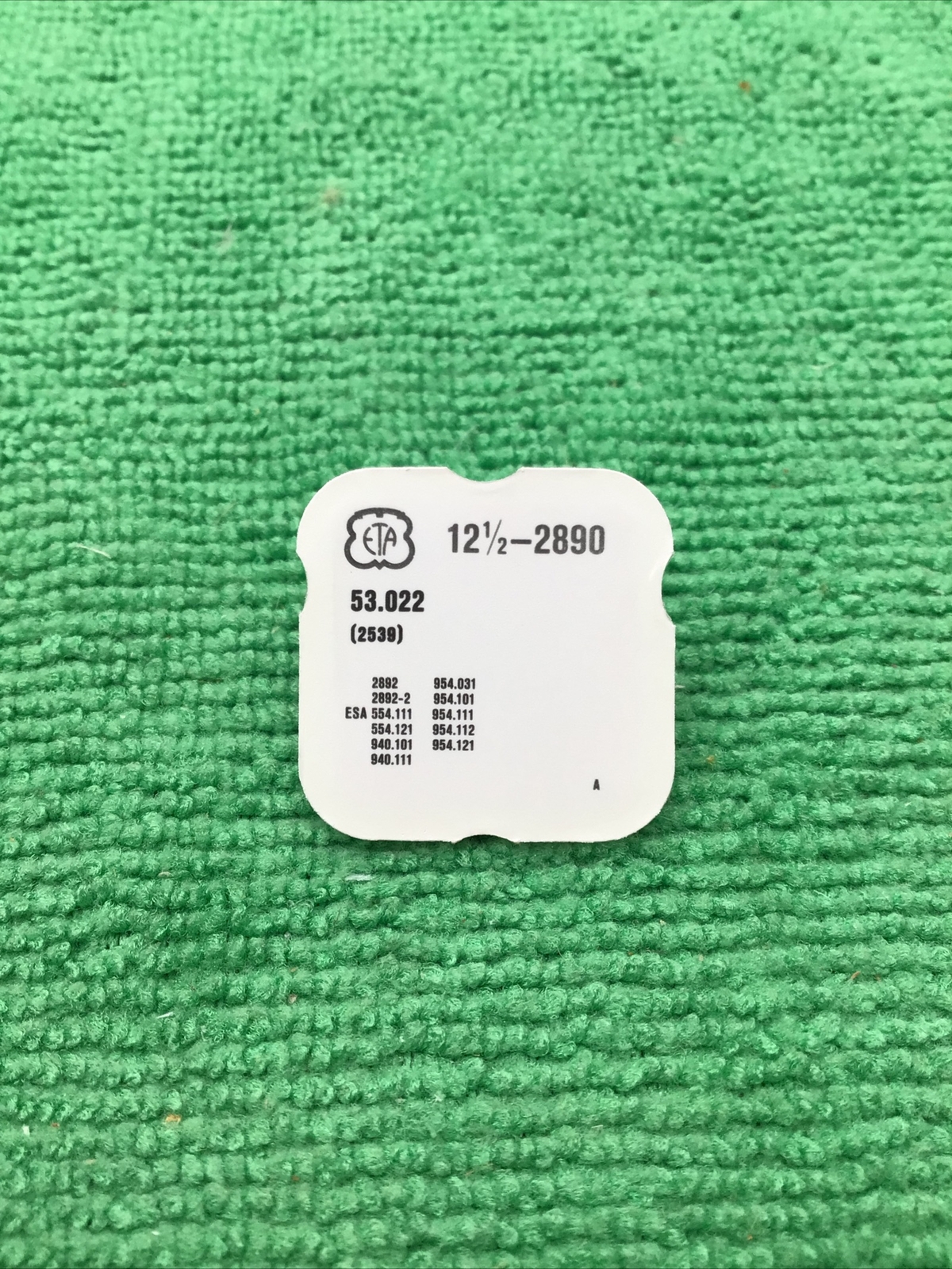 ETA Cal. 2892-2 Watch Part 2539, Auto 8506