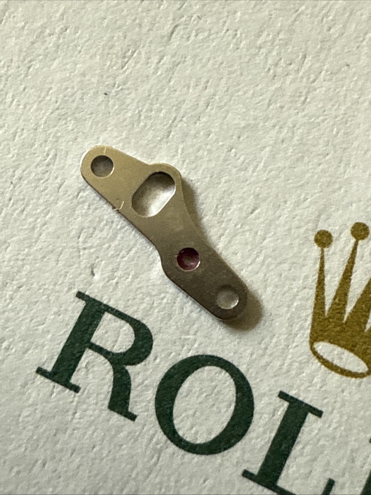 GENUINE Rolex 2130 2135 125 Minute Pinion Bridge Perfect Condition