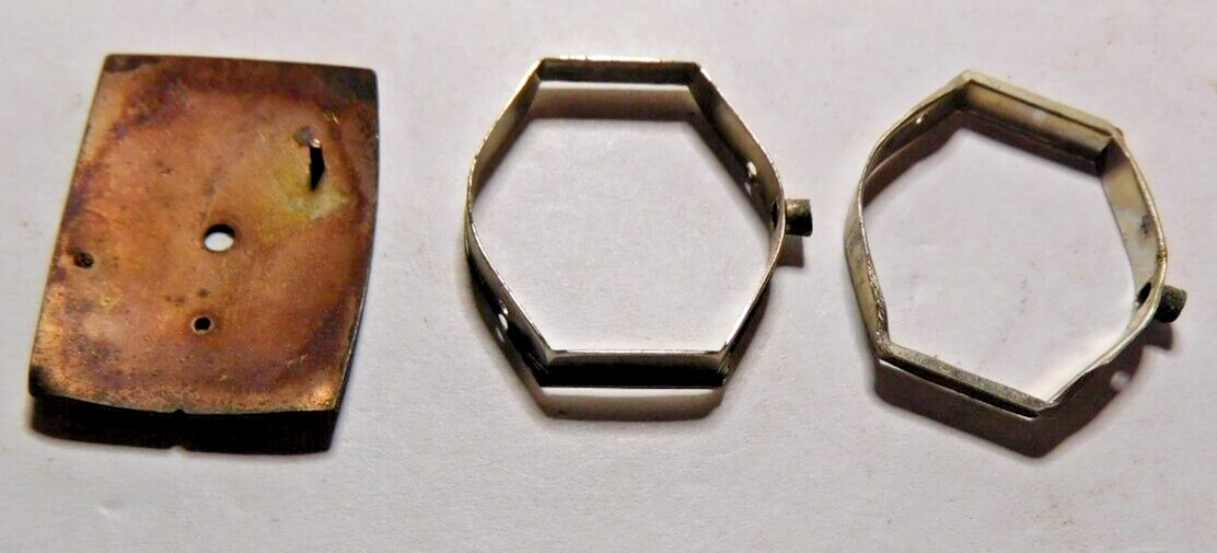 BULOVA 8 AC DIAL & MOVEMENT HOLDER. USED