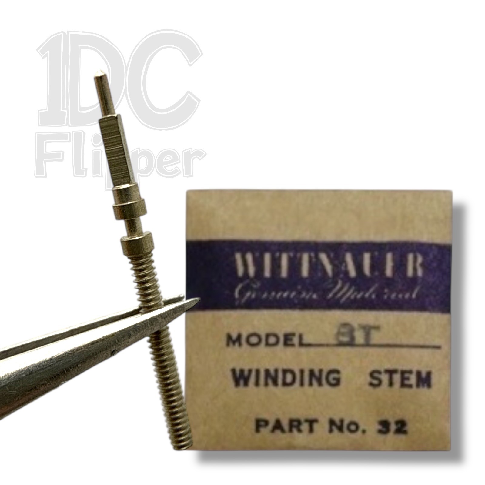 Wittnauer 8T Winding Stem 401/330 BestFit 200/841F Revue 42 Fits Multiple, Read!