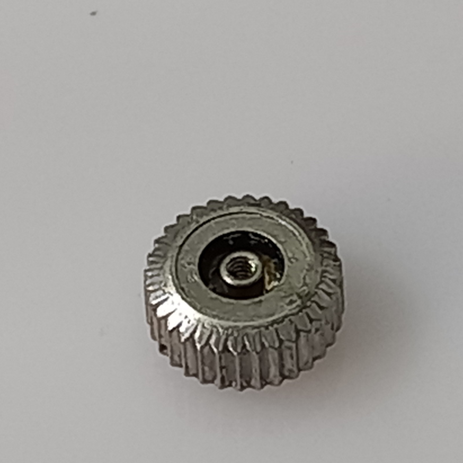 6mm Stainless steel Crown For Vintage 1950-70s Swiss Watches Stem 0.9 mm Tap 10