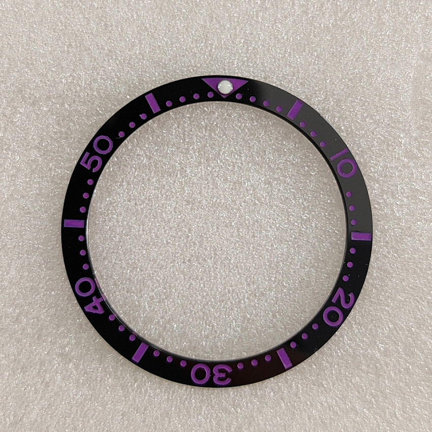 Replacement Flat Ceramic Bezel Outer Diameter 38MM Inner Diameter 31.5MM Bezel
