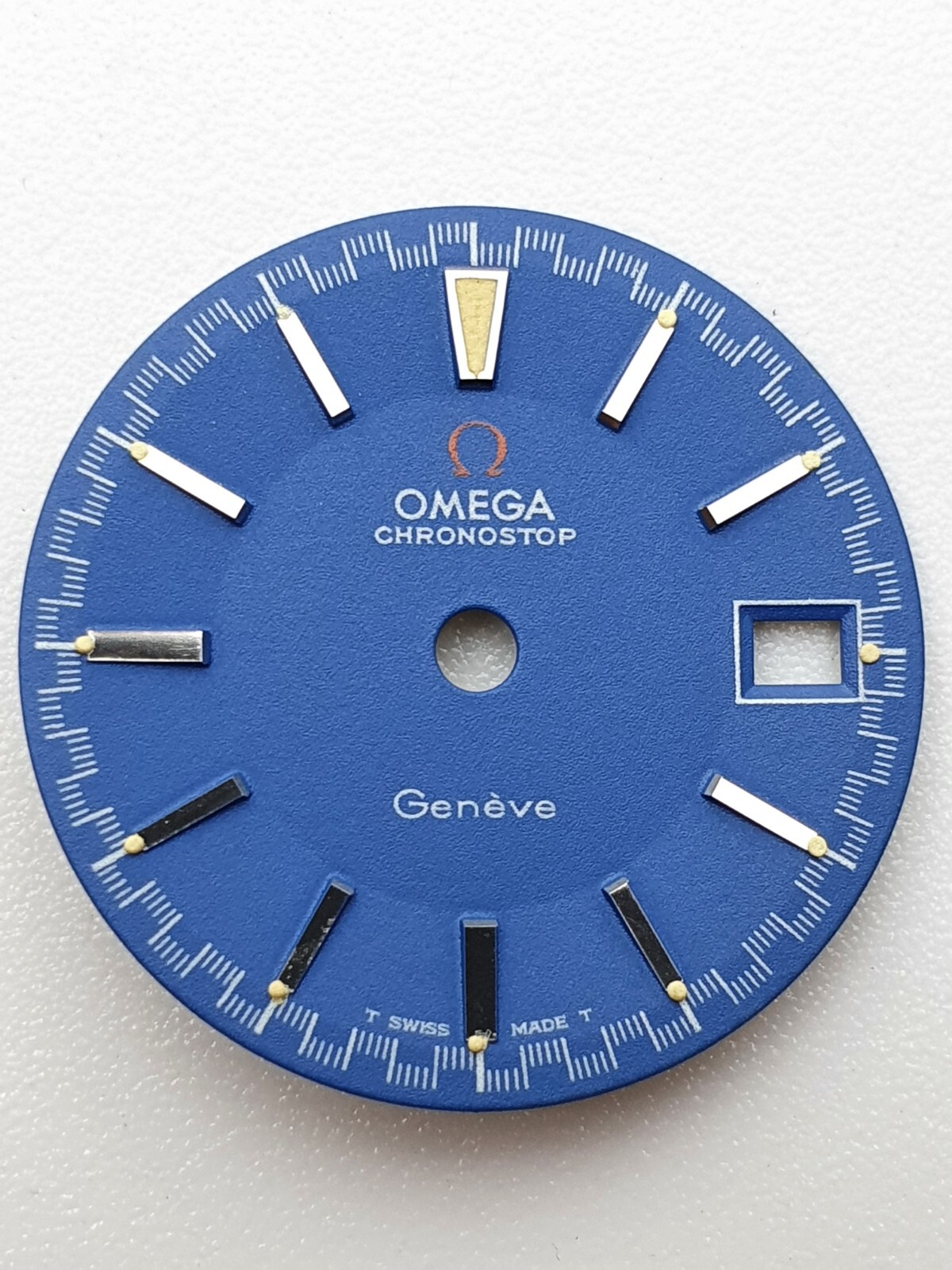 Omega Chronostop Blue Dial – NOS – Caliber 920 – Parts
